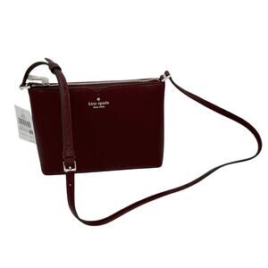 Kate Spade New York Harlow Crossbody in Deep Berry